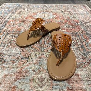 Brown sandals